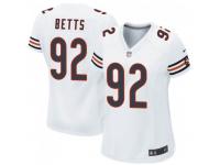Game Women's Matt Betts Chicago Bears Nike Jersey - White