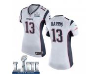 Game Women's Maurice Harris New England Patriots Nike Super Bowl LIII Jersey - White