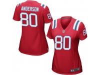 Game Women's Stephen Anderson New England Patriots Nike Alternate Jersey - Red