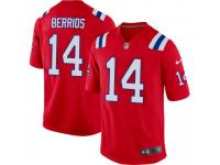 Game Youth Braxton Berrios New England Patriots Nike Alternate Jersey - Red