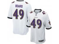 Game Youth Chris Board Baltimore Ravens Nike Jersey - White