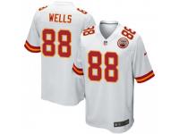 Game Youth David Wells Kansas City Chiefs Nike Jersey - White