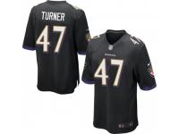 Game Youth De'Lance Turner Baltimore Ravens Nike Jersey - Black