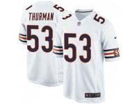 Game Youth Jameer Thurman Chicago Bears Nike Jersey - White