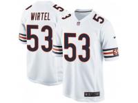 Game Youth John Wirtel Chicago Bears Nike 100th Season Jersey - White