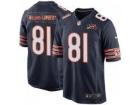 Game Youth Jordan Williams-Lambert Chicago Bears Nike 100th Season Jersey - Navy
