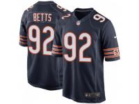 Game Youth Matt Betts Chicago Bears Nike Team Color Jersey - Navy