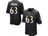 Game Youth Michael Onuoha Baltimore Ravens Nike Jersey - Black