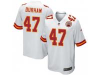 Game Youth Step Durham Kansas City Chiefs Nike Jersey - White
