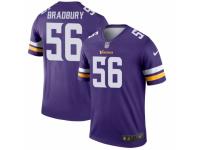 Garrett Bradbury Men's Minnesota Vikings Nike Jersey - Legend Vapor Untouchable Purple