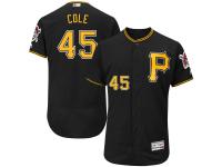 Gerrit Cole Pittsburgh Pirates Majestic Flexbase Authentic Collection Player Jersey - Black