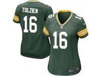 Green Bay Packers Scott Tolzien Women's Home Jersey - Green Nike NFL #16 Game