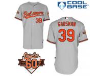 Grey Kevin Gausman Men #39 Majestic MLB Baltimore Orioles Cool Base Road Jersey