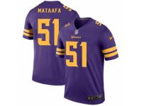 Hercules Mata'afa Men's Minnesota Vikings Nike Color Rush Jersey - Legend Vapor Untouchable Purple