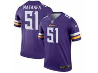 Hercules Mata'afa Men's Minnesota Vikings Nike Jersey - Legend Vapor Untouchable Purple