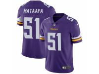Hercules Mata'afa Men's Minnesota Vikings Nike Team Color Vapor Untouchable Jersey - Limited Purple