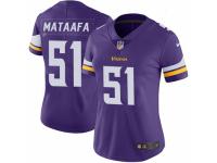 Hercules Mata'afa Women's Minnesota Vikings Nike Team Color Vapor Untouchable Jersey - Limited Purple