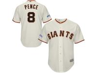 Hunter Pence San Francisco Giants Majestic 2014 MLB World Series Bound Cool Base Jersey - Cream