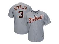 Ian Kinsler Detroit Tigers Majestic 2015 Cool Base Player Jersey - Gray
