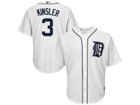 Ian Kinsler Detroit Tigers Majestic 2015 Cool Base Player Jersey - White