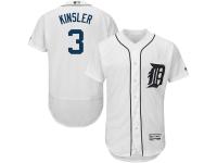 Ian Kinsler Detroit Tigers Majestic Flexbase Authentic Collection Player Jersey - White