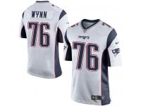 Isaiah Wynn Men's Game White Jersey Nike NFL New England Patriots Road #76