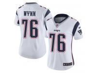 Isaiah Wynn Women's Limited White Jersey Nike NFL New England Patriots Vapor Untouchable Road #76