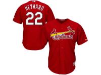 Jason Heyward St. Louis Cardinals Majestic Youth Official 2015 Cool Base Player Jersey - Red