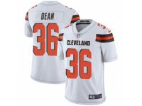 Jhavonte Dean Men's Cleveland Browns Nike Vapor Untouchable Jersey - Limited White