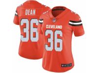Jhavonte Dean Women's Cleveland Browns Nike Alternate Vapor Untouchable Jersey - Limited Orange