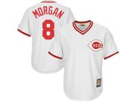 Joe Morgan Cincinnati Reds Majestic Youth Official Cool Base Player Jersey - White