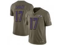 Jordan Lasley Baltimore Ravens Youth Limited Salute to Service Nike Jersey - Green