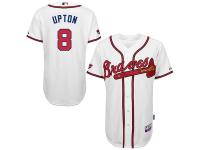 Justin Upton Atlanta Braves Majestic Hank 6300 Player Authentic Jersey - White