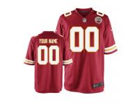 Kansas City Chiefs Customized Youth Home Jersey - Red Nike NFL Limited