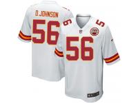 Kansas City Chiefs Derrick Johnson Youth Road Jersey - White Nike NFL #56 Game