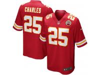 Kansas City Chiefs Jamaal Charles Youth Home Jersey - Red Nike NFL #25 Game