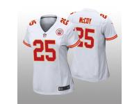 Kansas City Chiefs LeSean McCoy White Jersey Game - Women's