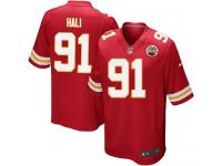 Kansas City Chiefs Tamba Hali Youth Home Jersey - Red Nike NFL #91 Game
