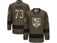 Kings #73 Tyler Toffoli Green Salute to Service Stitched NHL Jersey