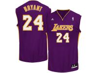 Kobe Bryant Los Angeles Lakers adidas Youth Replica Road Jersey - Purple