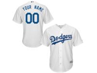 L.A. Dodgers Majestic Youth Custom Cool Base Jersey - White