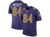 Legend Vapor Untouchable Men's Antoine Wesley Baltimore Ravens Nike Color Rush Jersey - Purple