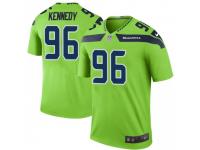 Legend Vapor Untouchable Men's Cortez Kennedy Seattle Seahawks Nike Color Rush Neon Jersey - Green