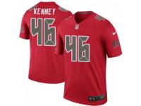 Legend Vapor Untouchable Men's David Kenney Tampa Bay Buccaneers Nike Color Rush Jersey - Red