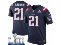 Legend Vapor Untouchable Men's Duron Harmon New England Patriots Nike Color Rush Super Bowl LIII Jersey - Navy
