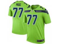 Legend Vapor Untouchable Men's Ethan Pocic Seattle Seahawks Nike Color Rush Neon Jersey - Green