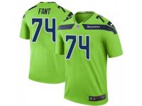 Legend Vapor Untouchable Men's George Fant Seattle Seahawks Nike Color Rush Neon Jersey - Green