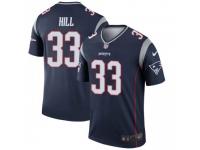 Legend Vapor Untouchable Men's Jeremy Hill New England Patriots Nike Jersey - Navy