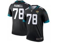 Legend Vapor Untouchable Men's Jermey Parnell Jacksonville Jaguars Nike Jersey - Black