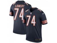 Legend Vapor Untouchable Men's Joe Lowery Chicago Bears Nike Color Rush Jersey - Navy